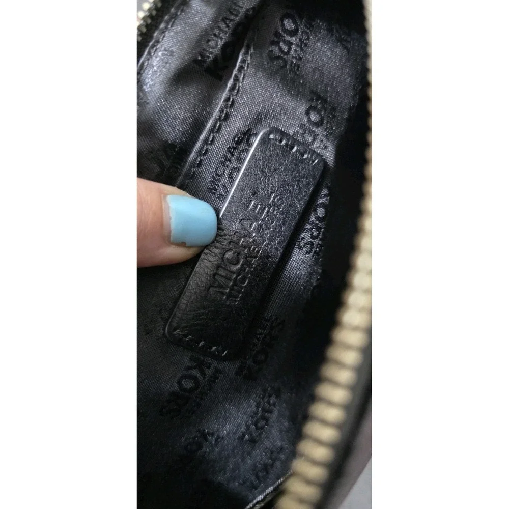 NEW‎ Michael Kors Jet Set Quilt Envelope Trifold Leather Wallet Wristlet Clutch - Picture 6 of 11